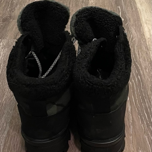 HUNTER SIZE 10 WOMEN'S EXPLORER MID LACE LEATHER GREEN BOOTS WATERPROOF - Picture 4 of 8